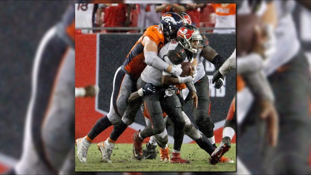 Broncos, Bucs mix it up during delay