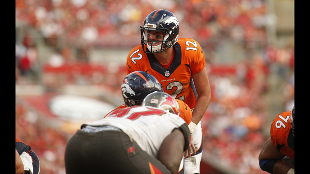 Broncos pop the pads to get running game going