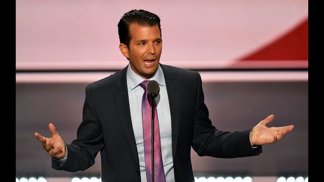 Trump Jr. didn't tell Sink he was coming