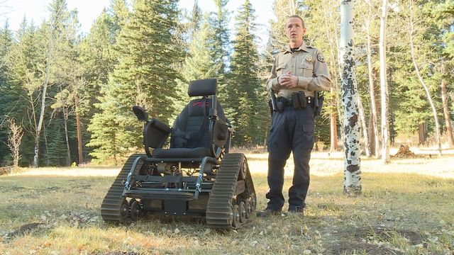 All-terrain chair donated to state park