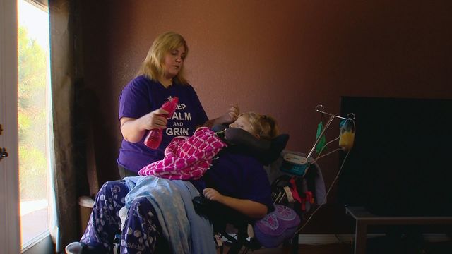 Recording shows nurse abusing child