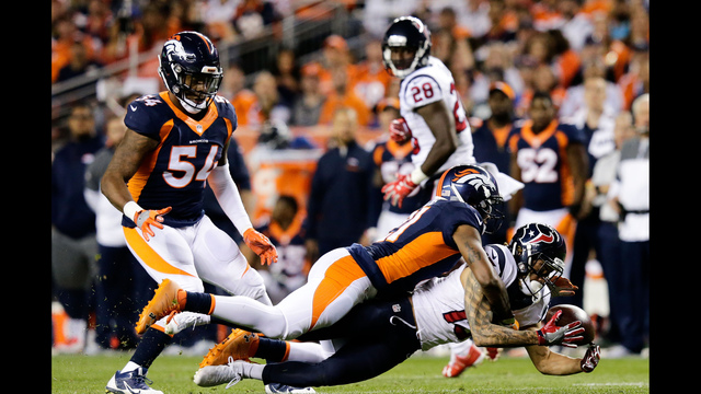 Broncos batter Osweiler, Texans, 27-9