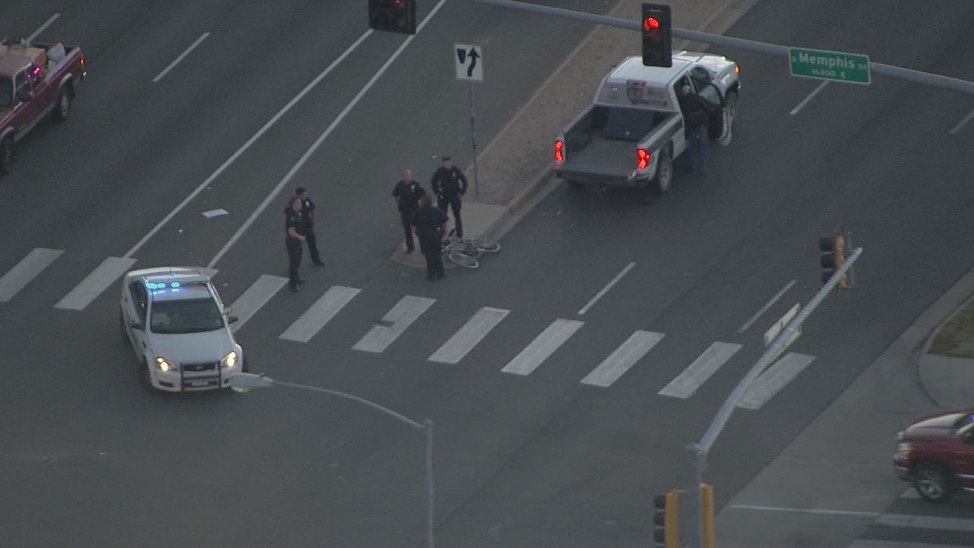 Pedestrian hit by car in Aurora | 9news.com