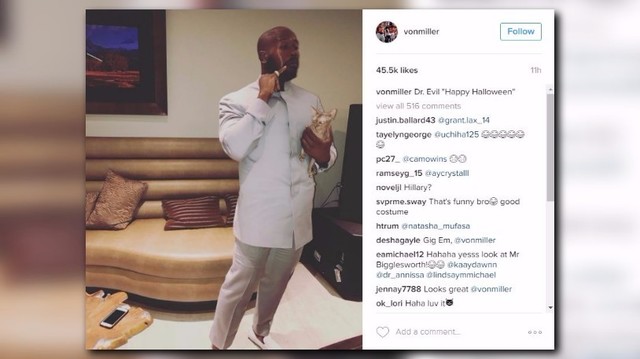 Von Miller channels Dr. Evil