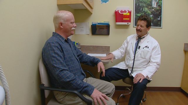 Experimental drug saves firefighter