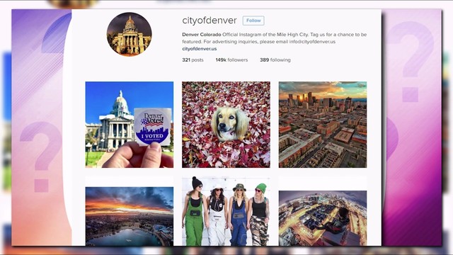 Mystery person behind 'Denver' Instagram