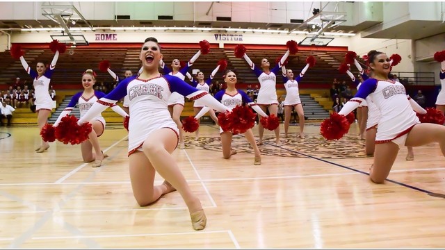 PHOTOS Centennial League Poms Compeition