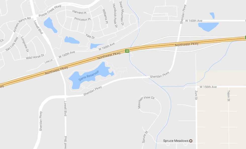 Broomfield Police investigate serious crash on Sheridan Parkway