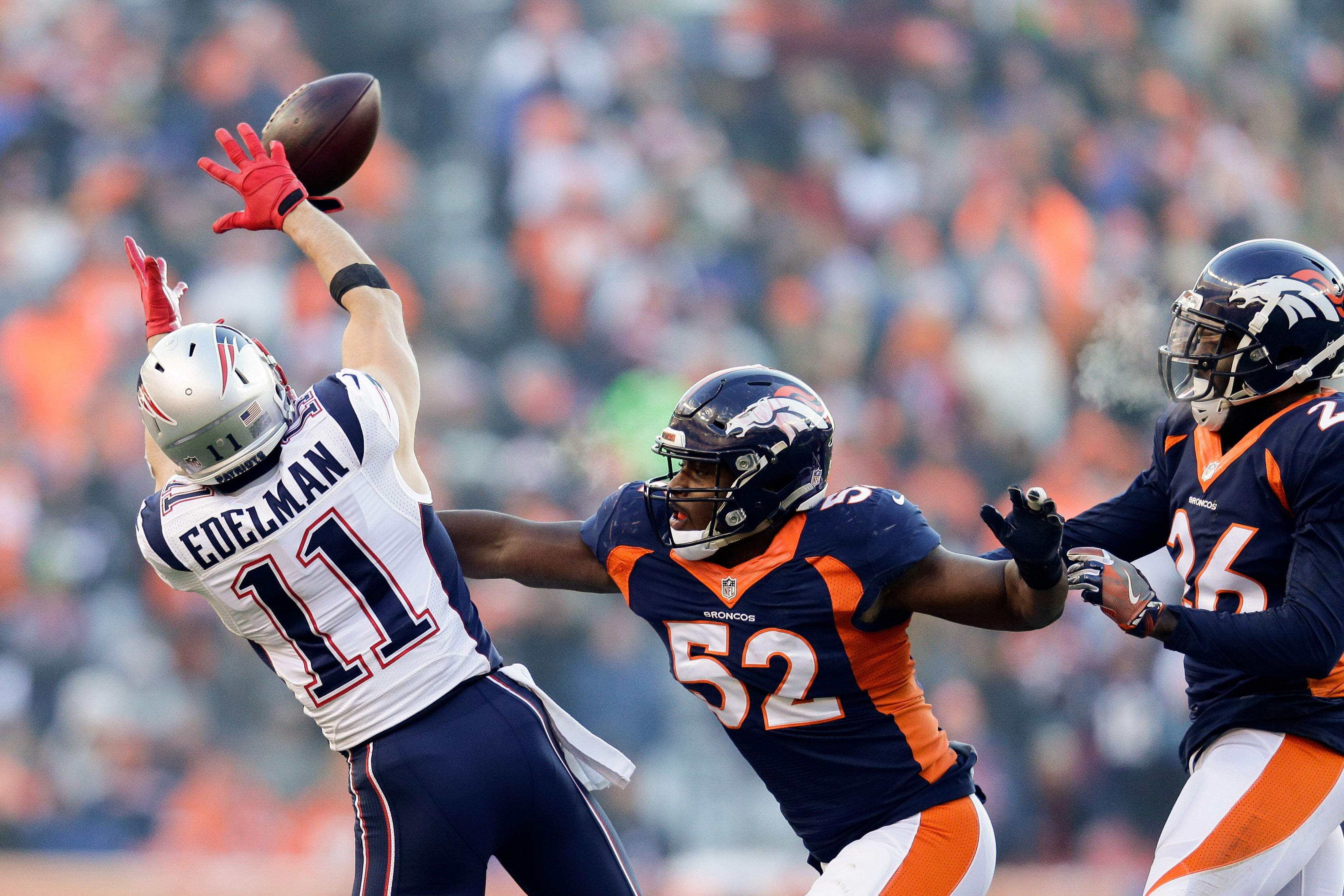 Broncos on brink after NE loss