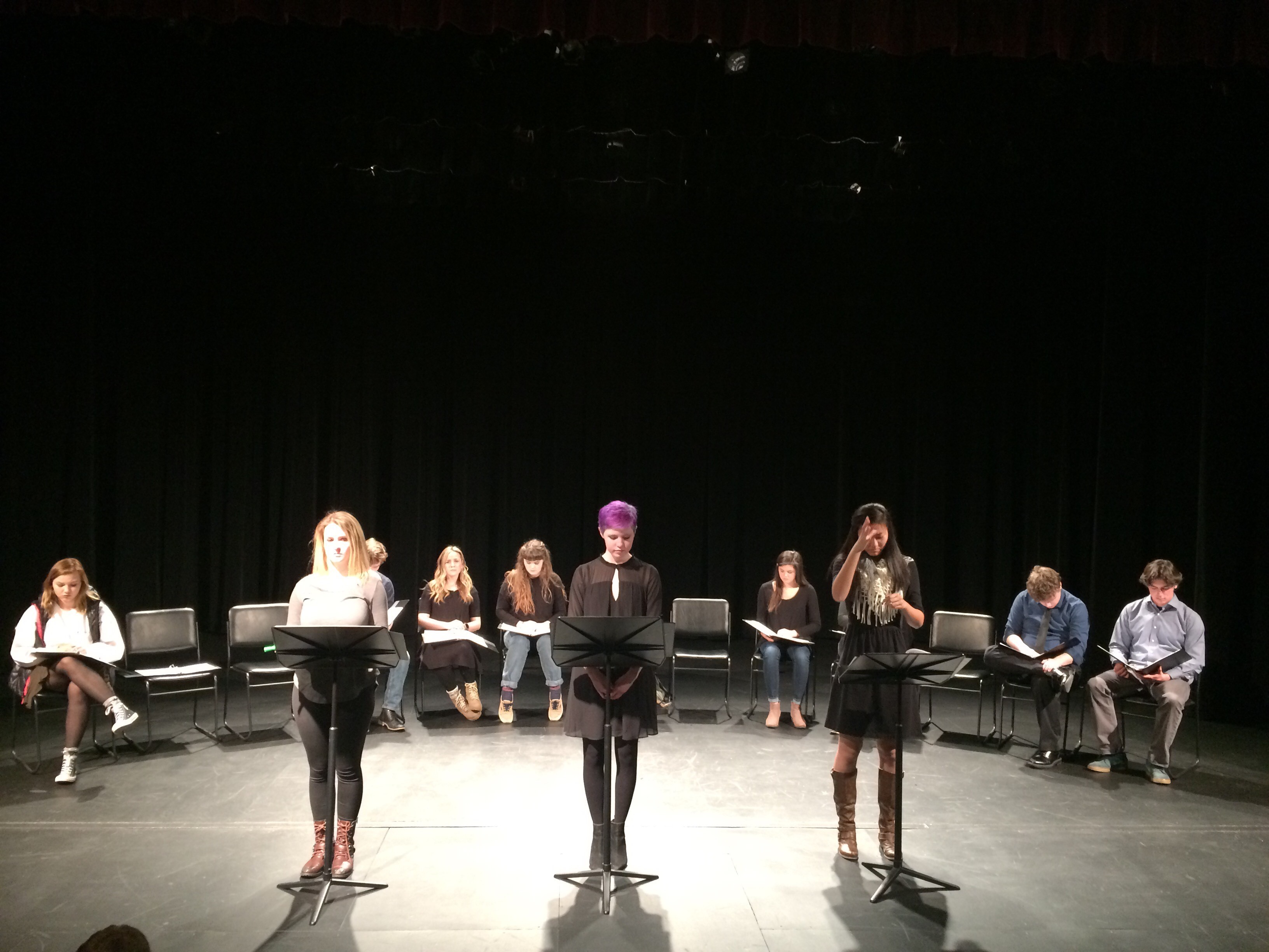 Staged reading aims to spread hope
