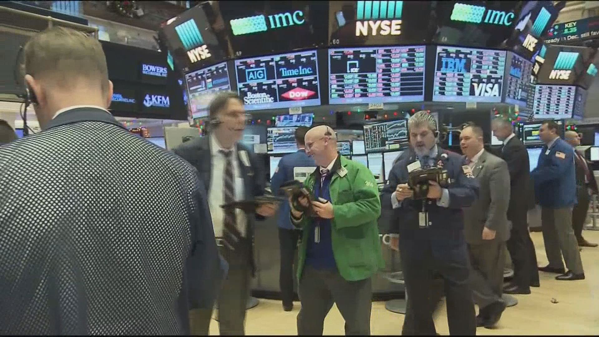 Stock market: Dow approaching 20,000
