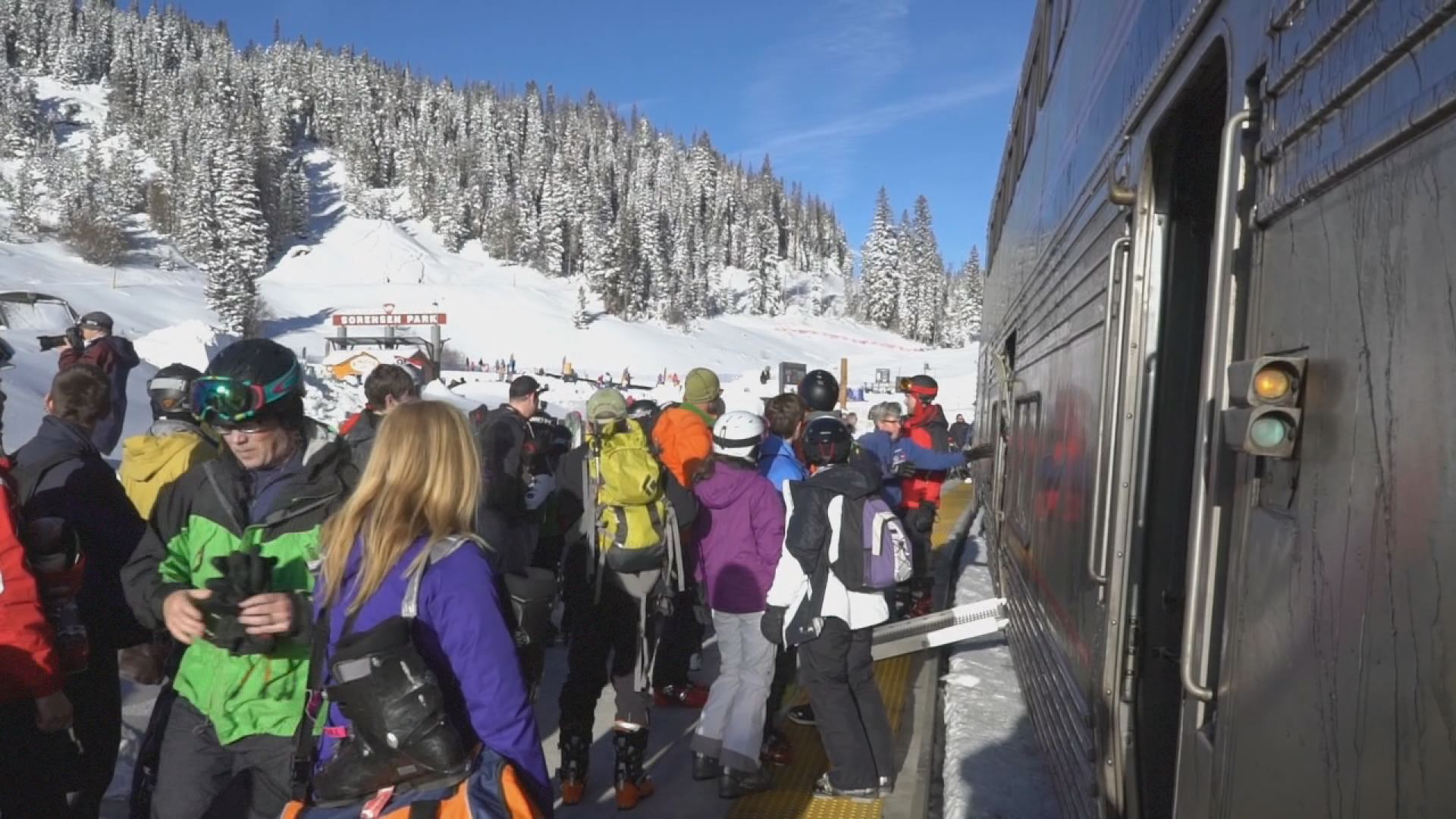 Winter Park Express makes first trip