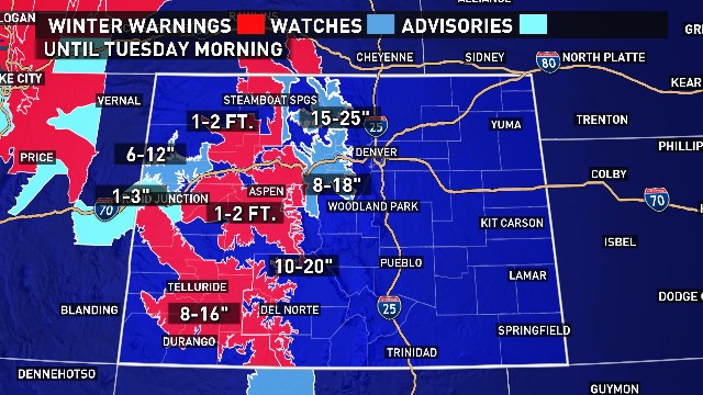 Wind and snow headed for Colorado | 9news.com