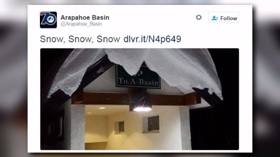 Arapahoe Basin still closed