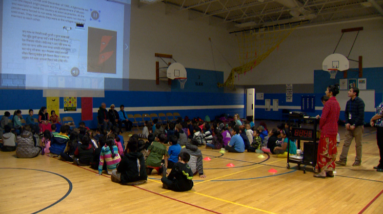 Refugee students share their stories