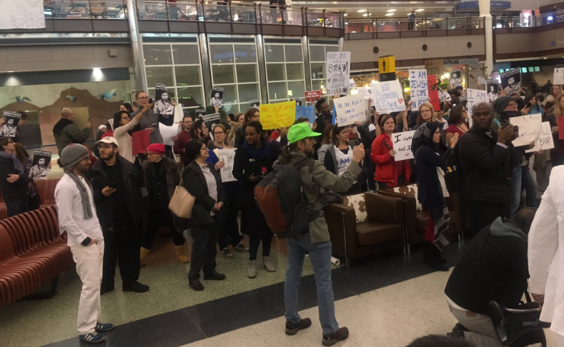 Protesters sue Denver over DIA protests