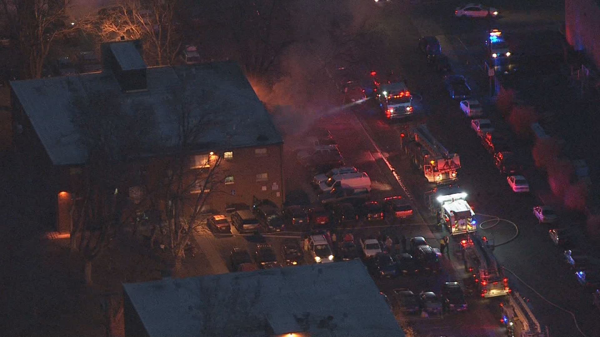1 transported after Denver apartment fire