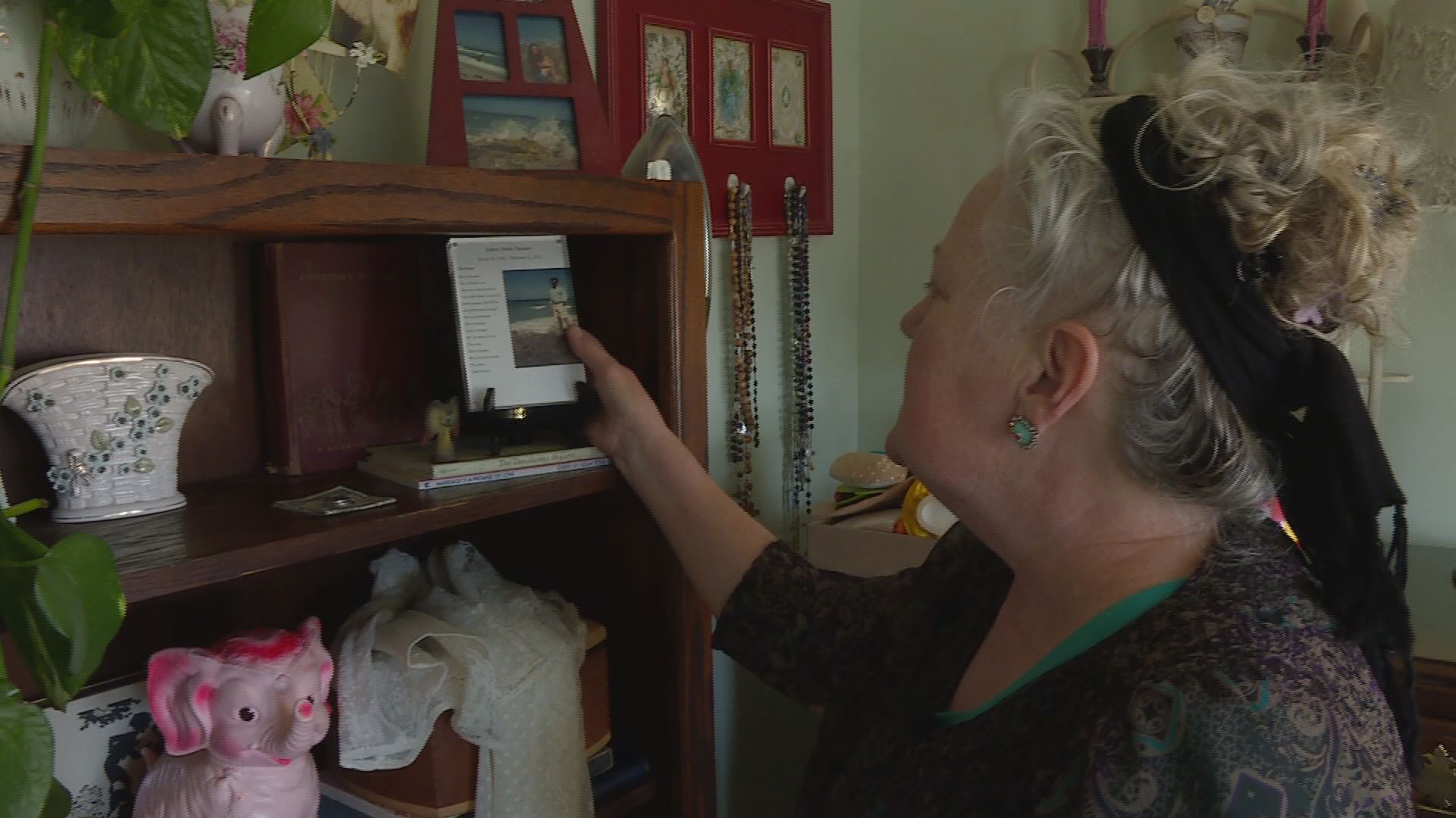 Burglars steal box containing ashes