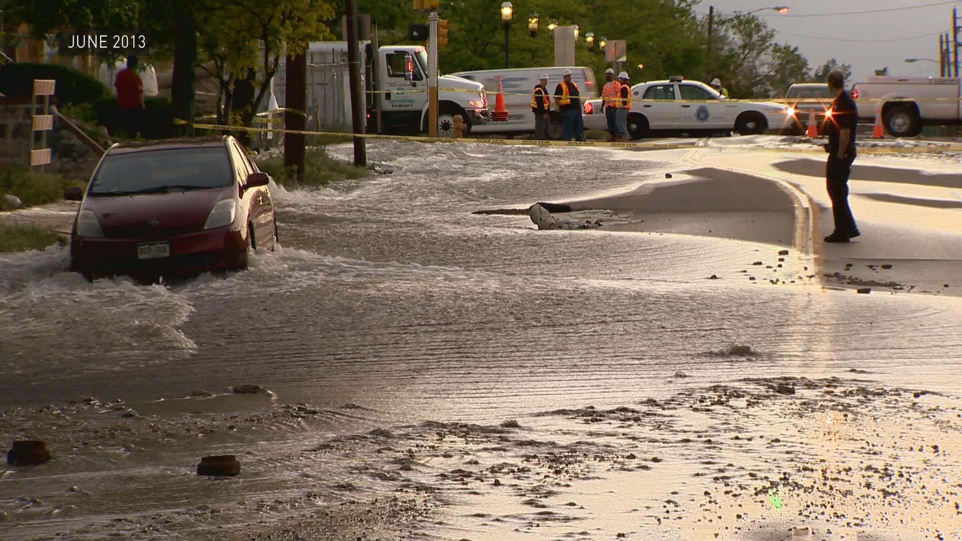 Who pays for water main break damage?