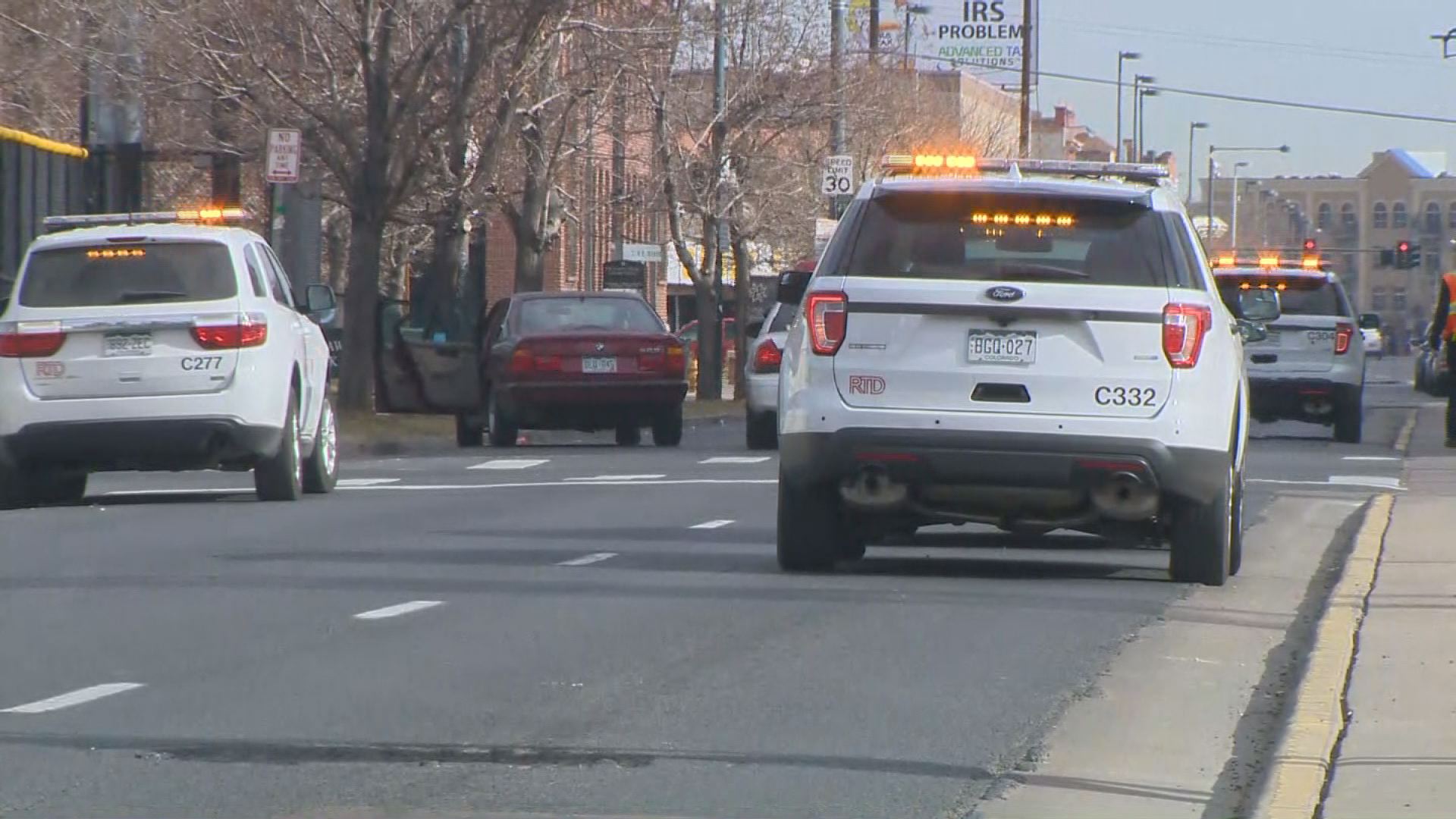 Crash involving car, light rail train in Five Points | 9news.com