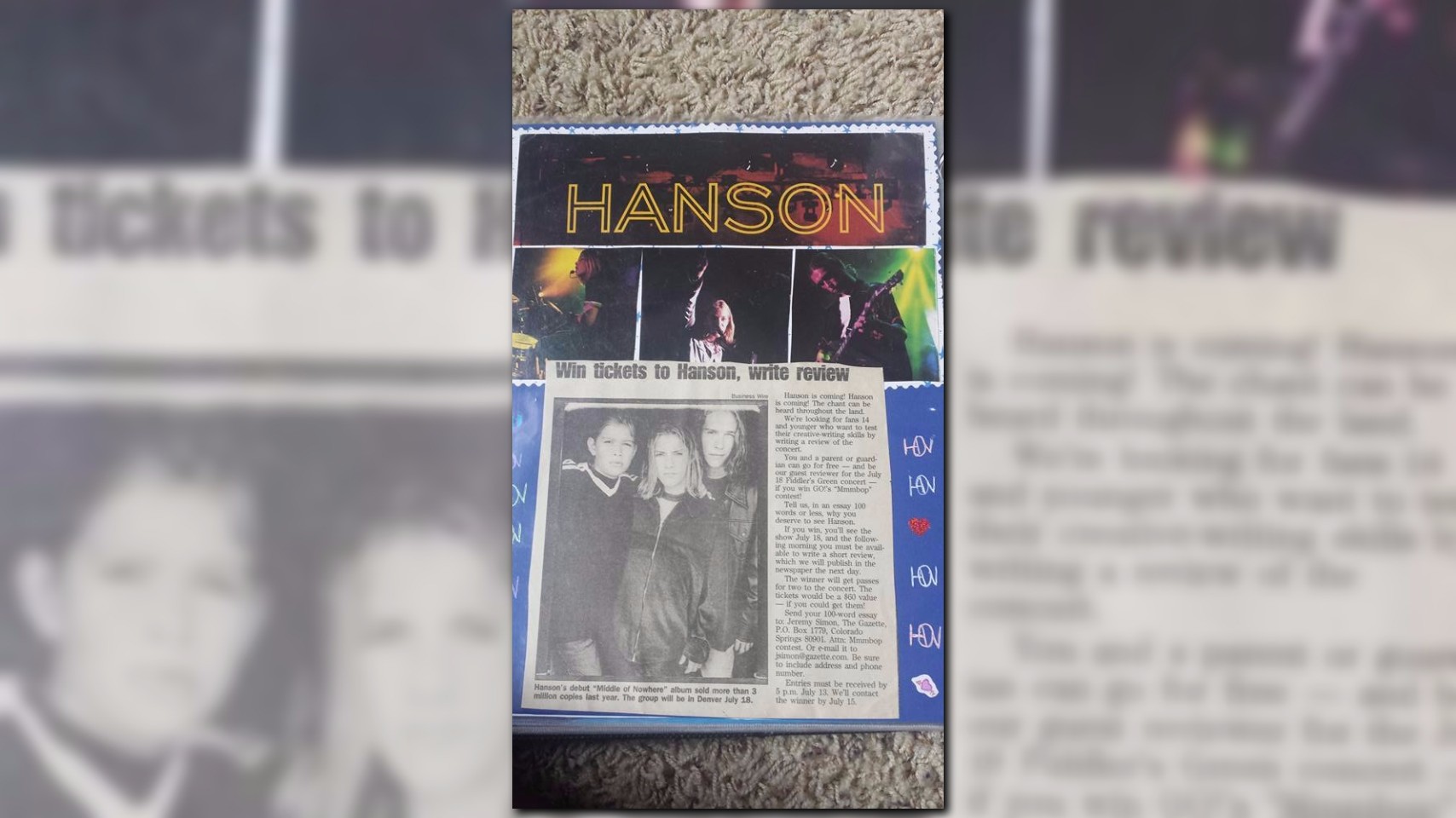 Hanson to 'MMMBop' and globetrot for huge 25th anniversary tour