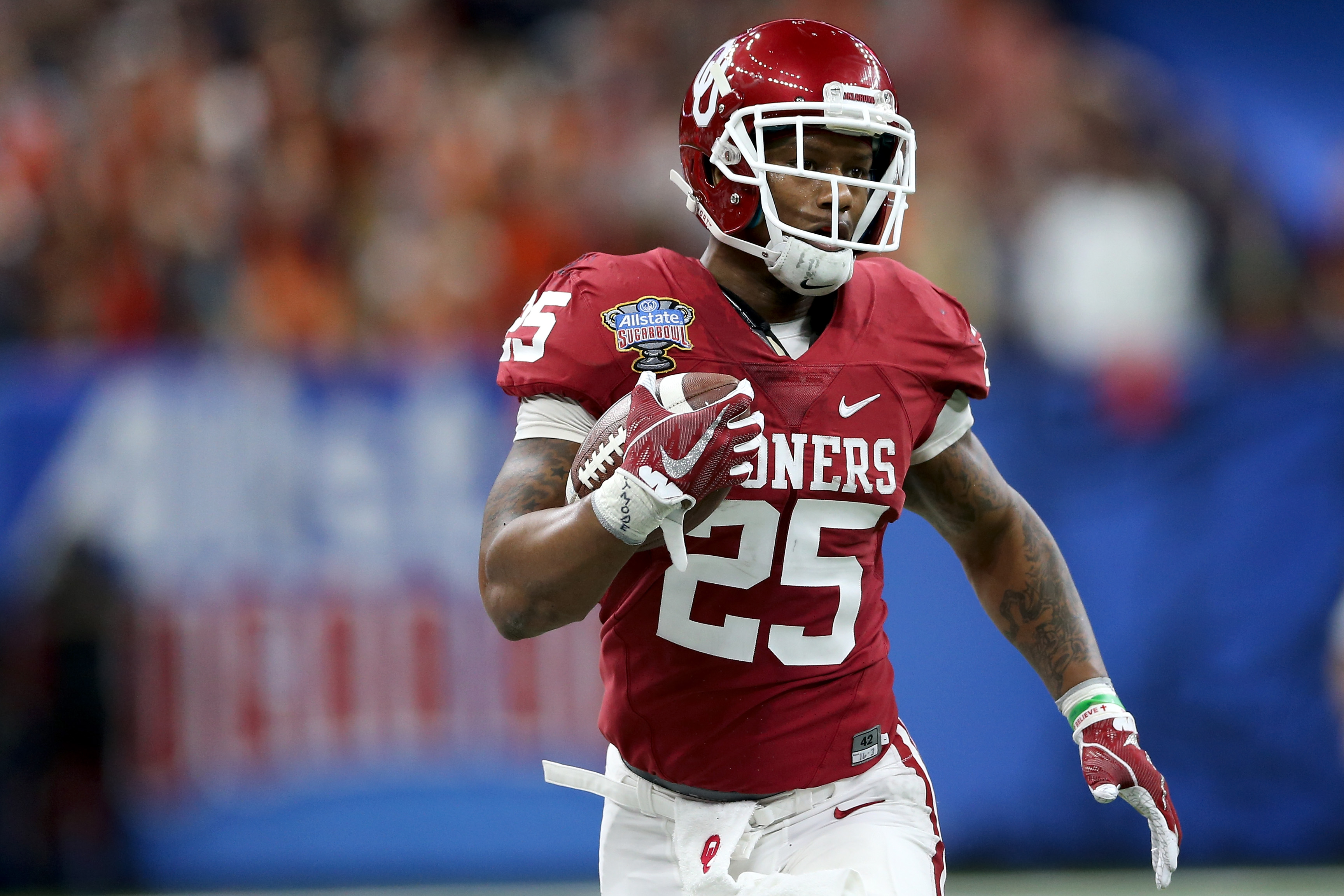 Former OU RB Mixon impresses scouts at Sooners' pro day