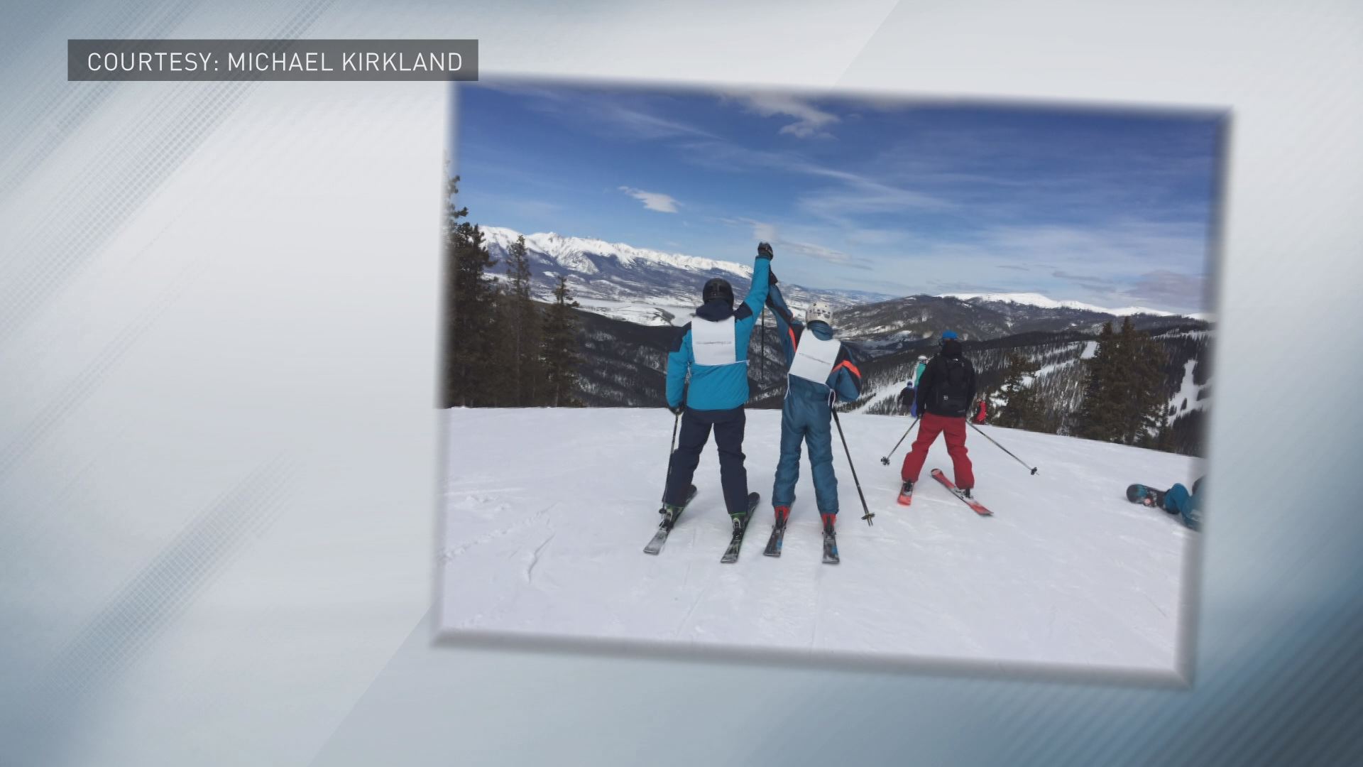 Skiers with 2.1 million vertical feet