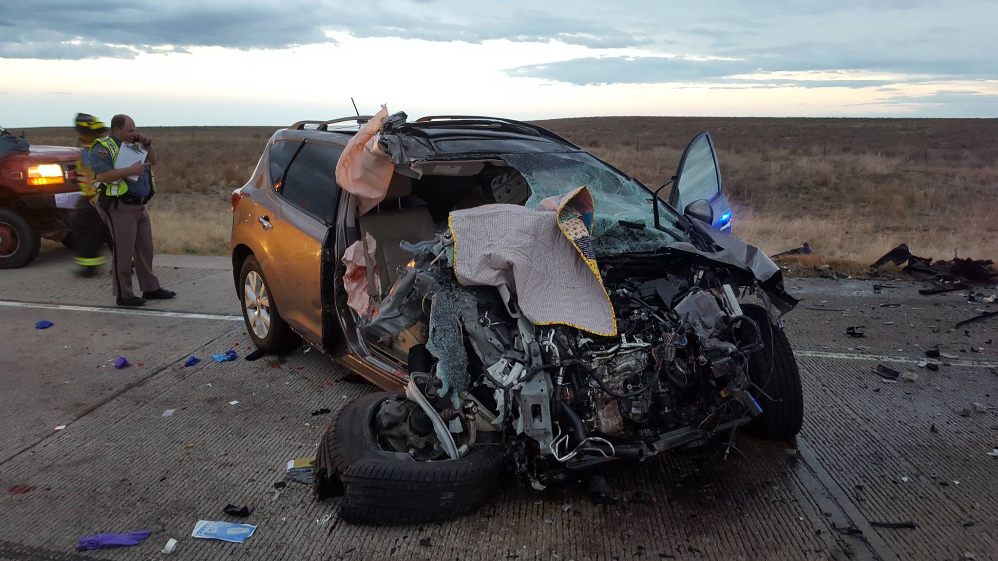 Power tool theft ends in chase, fiery headon crash