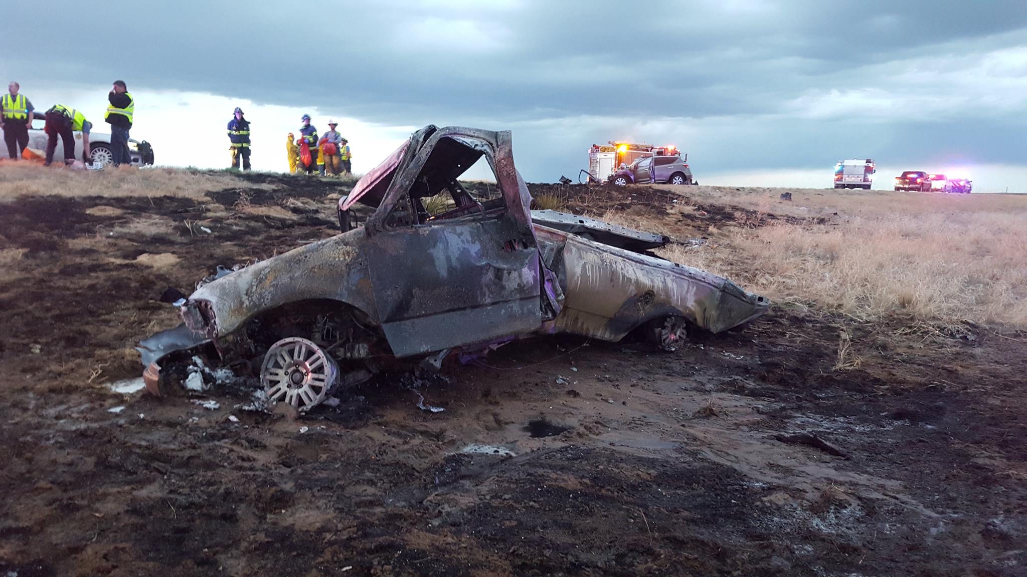 Power tool theft ends in chase, fiery headon crash