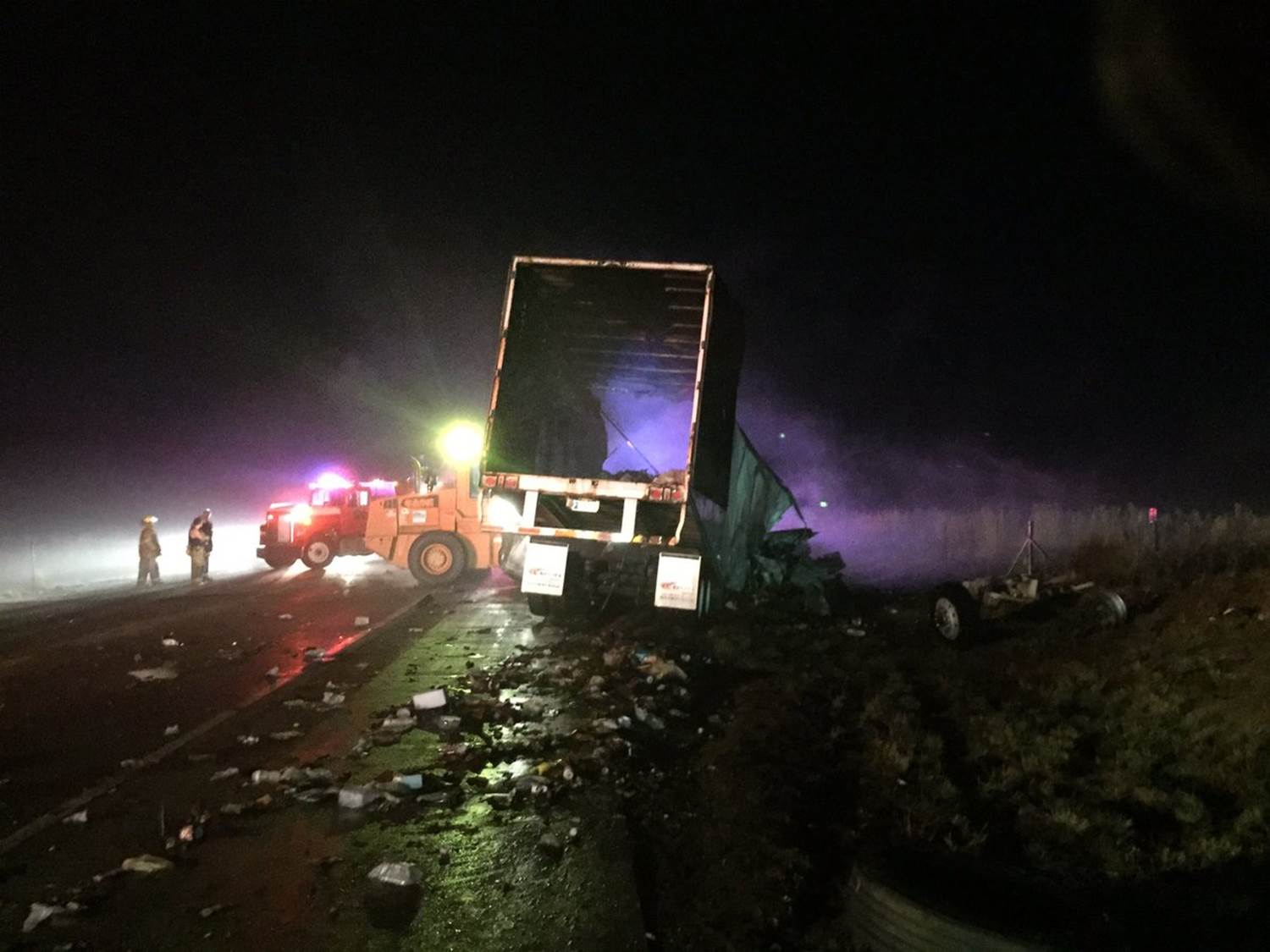 US 287 reopens north of Eads after fatal wreck | 9news.com