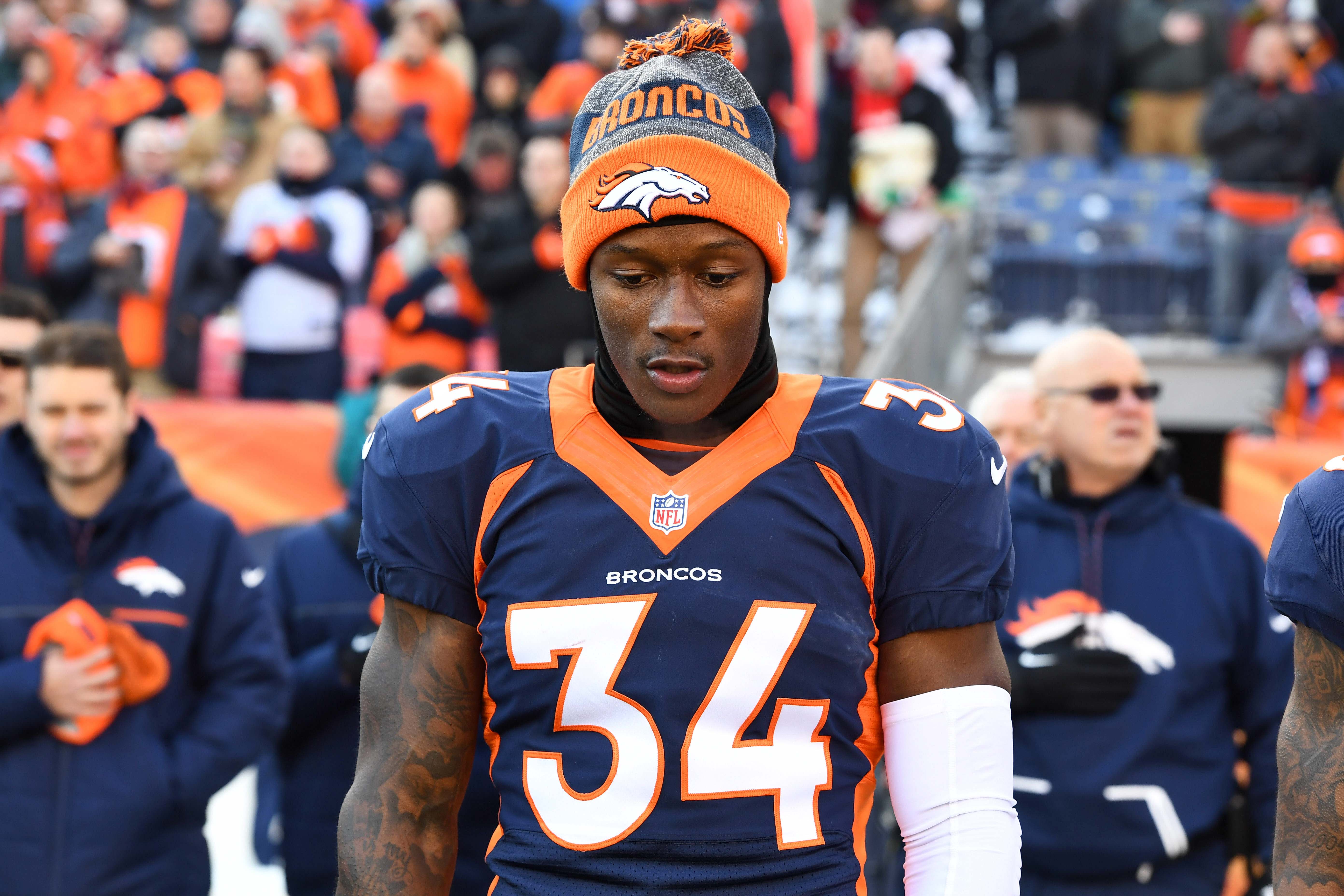 Broncos faces domestic violence charge