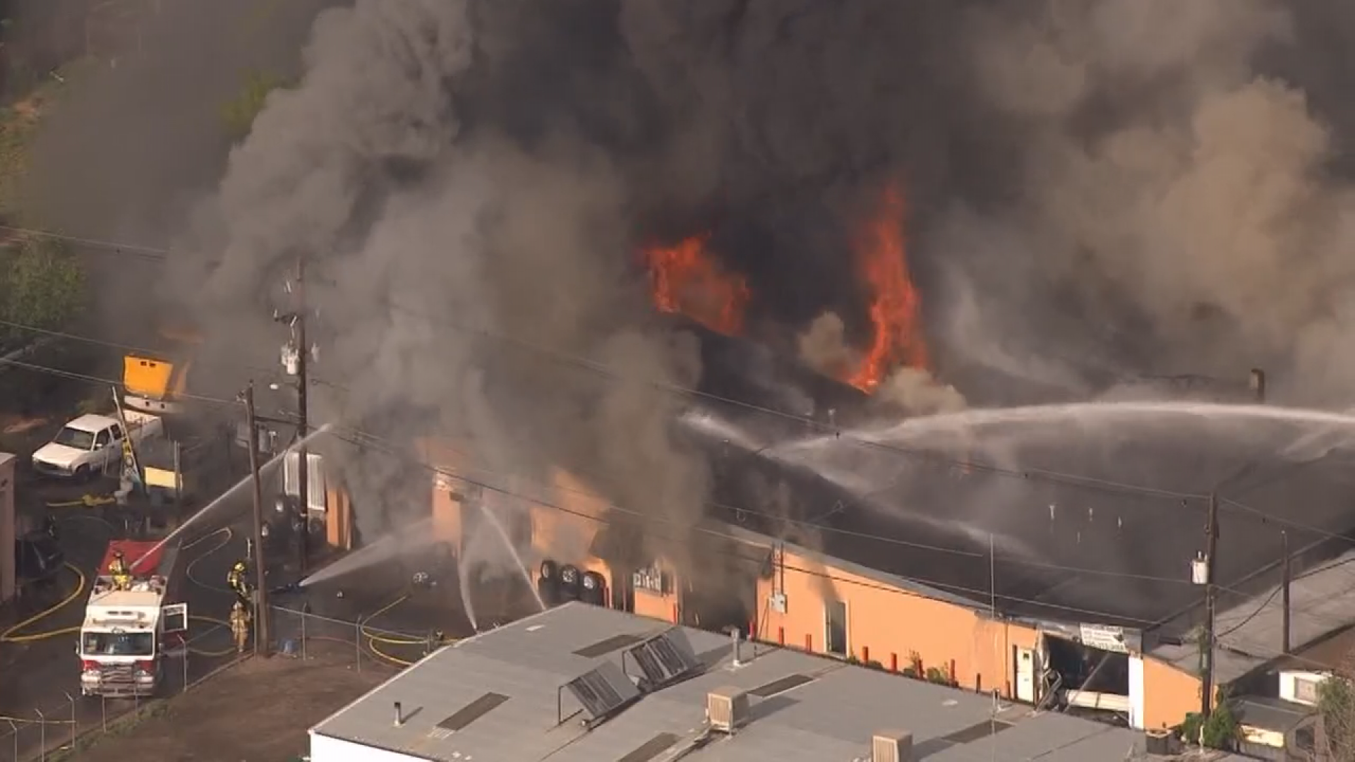 Brighton fire forces evacuations