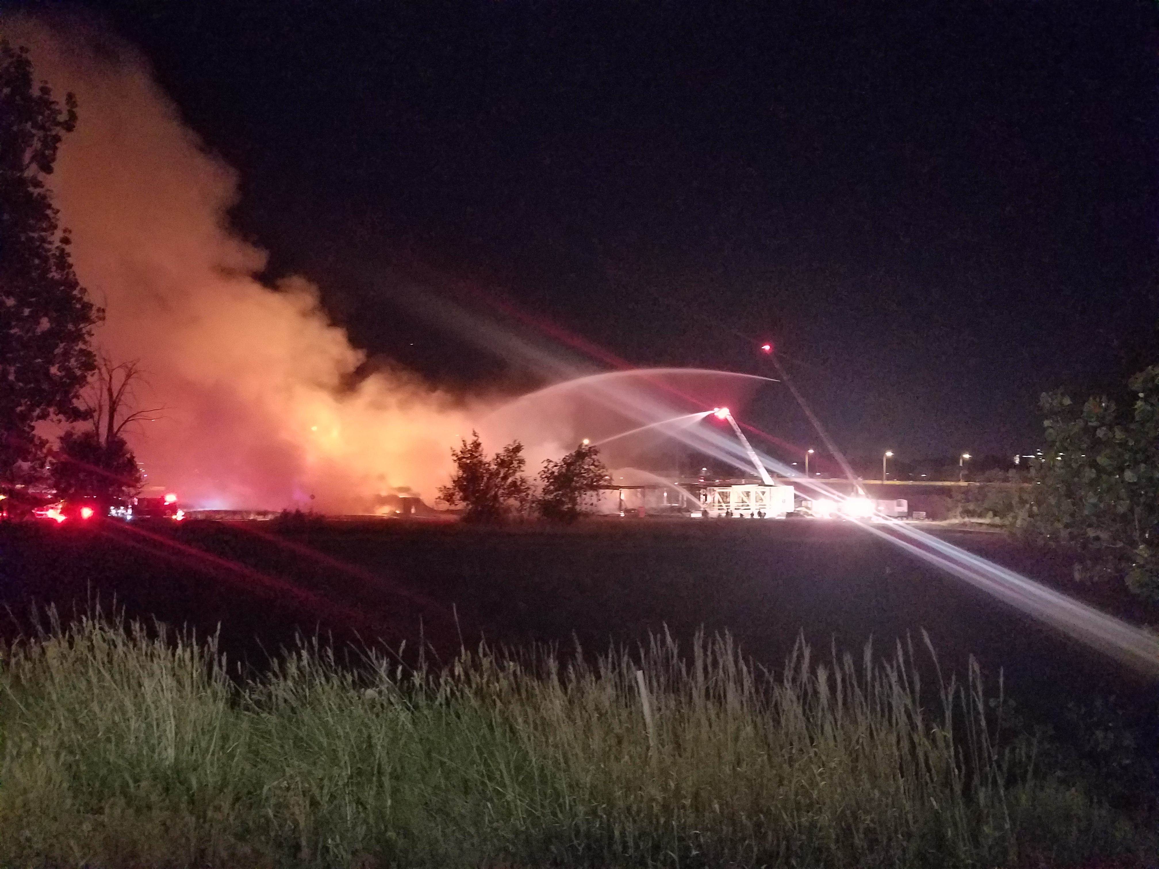Two alarm fire in Aurora under control