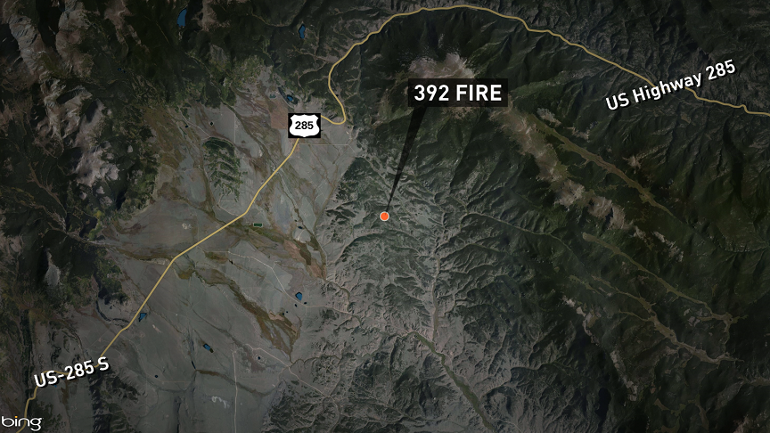 Wildfire burning 40 acres in Park...