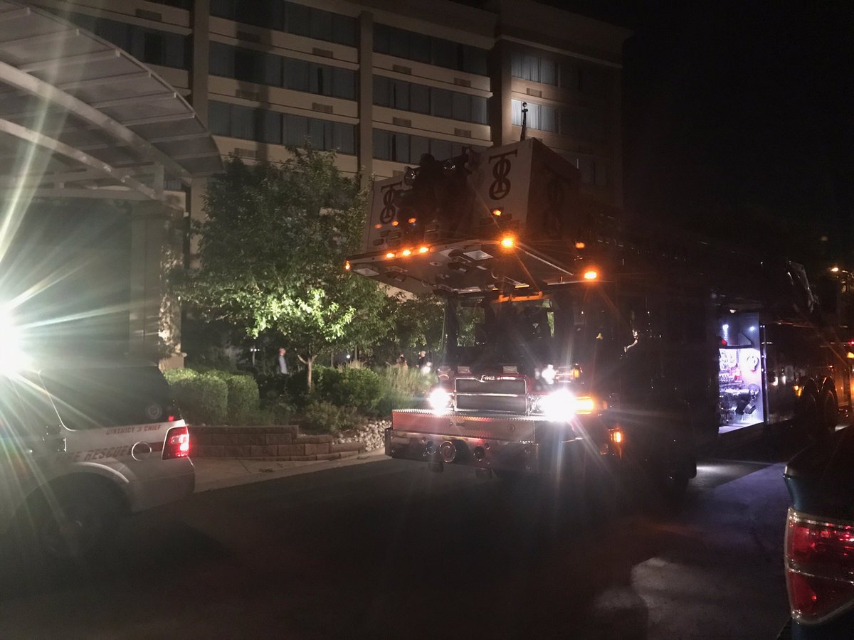 Flooding prompts evacuation from hotel