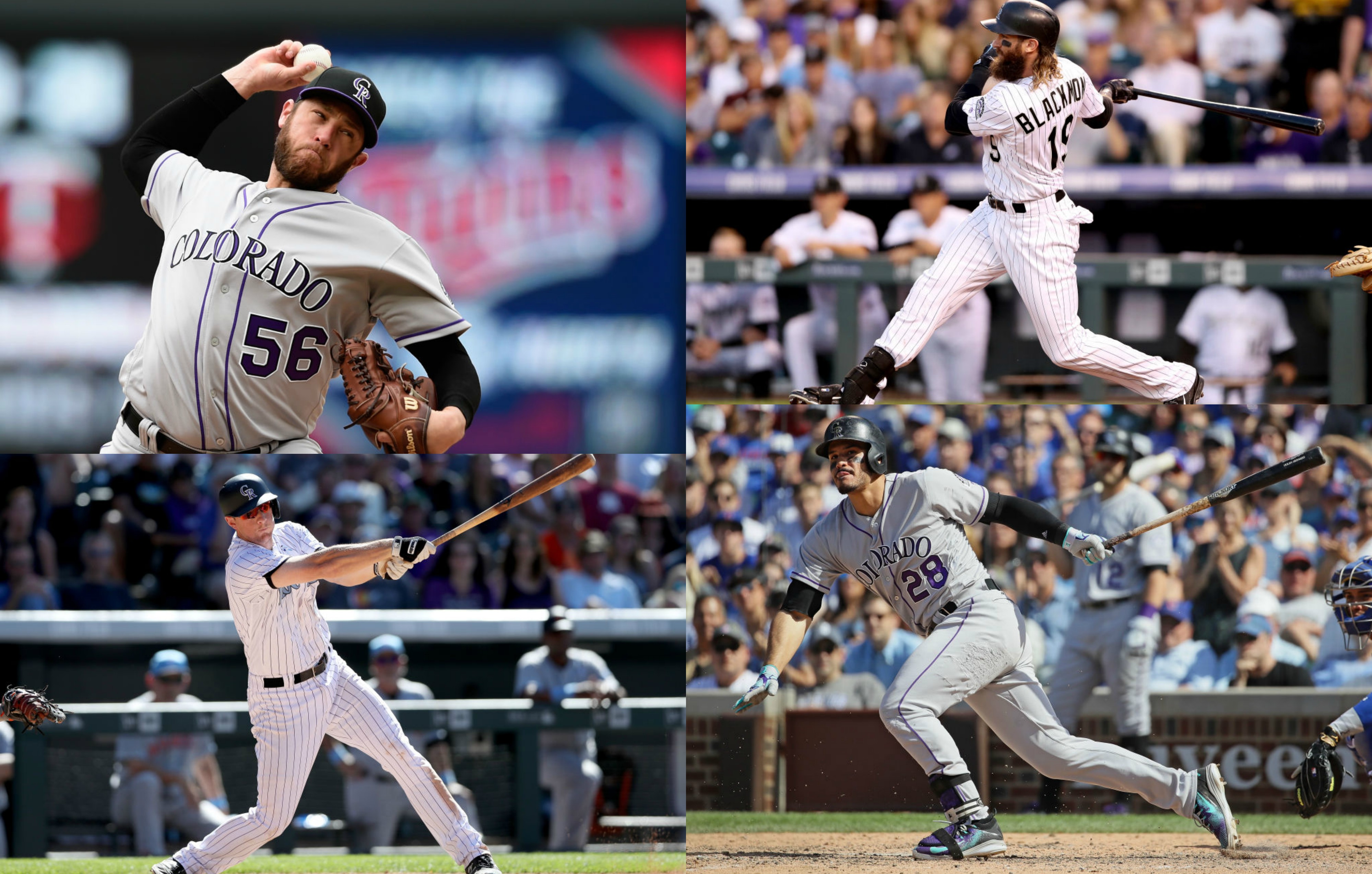 Rockies' sending four to the 2017 MLB...