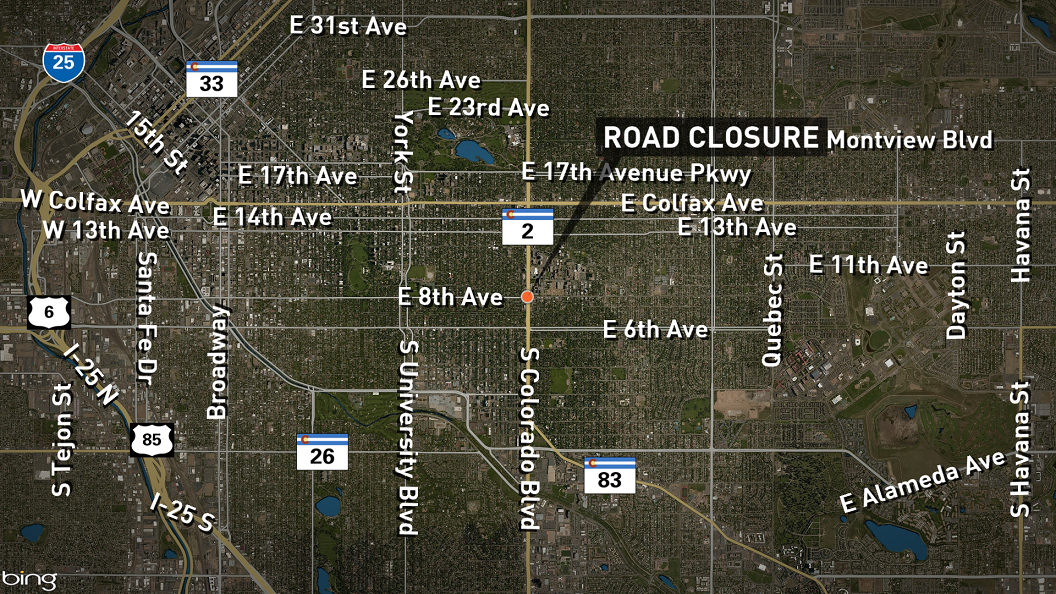 Colorado Boulevard to close in both directions for about two weeks