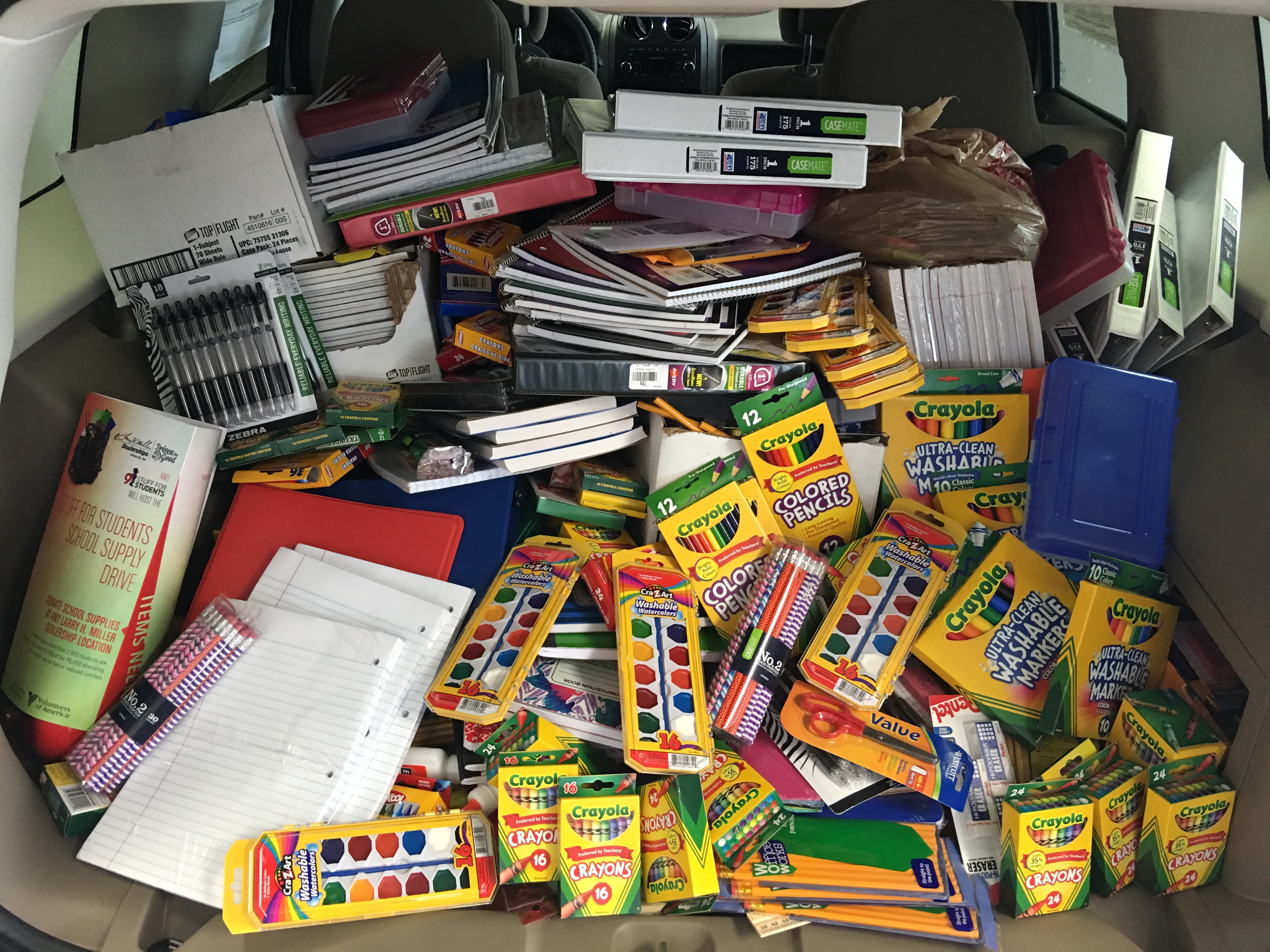 How you can get involved in our Stuff for Students school supply drive