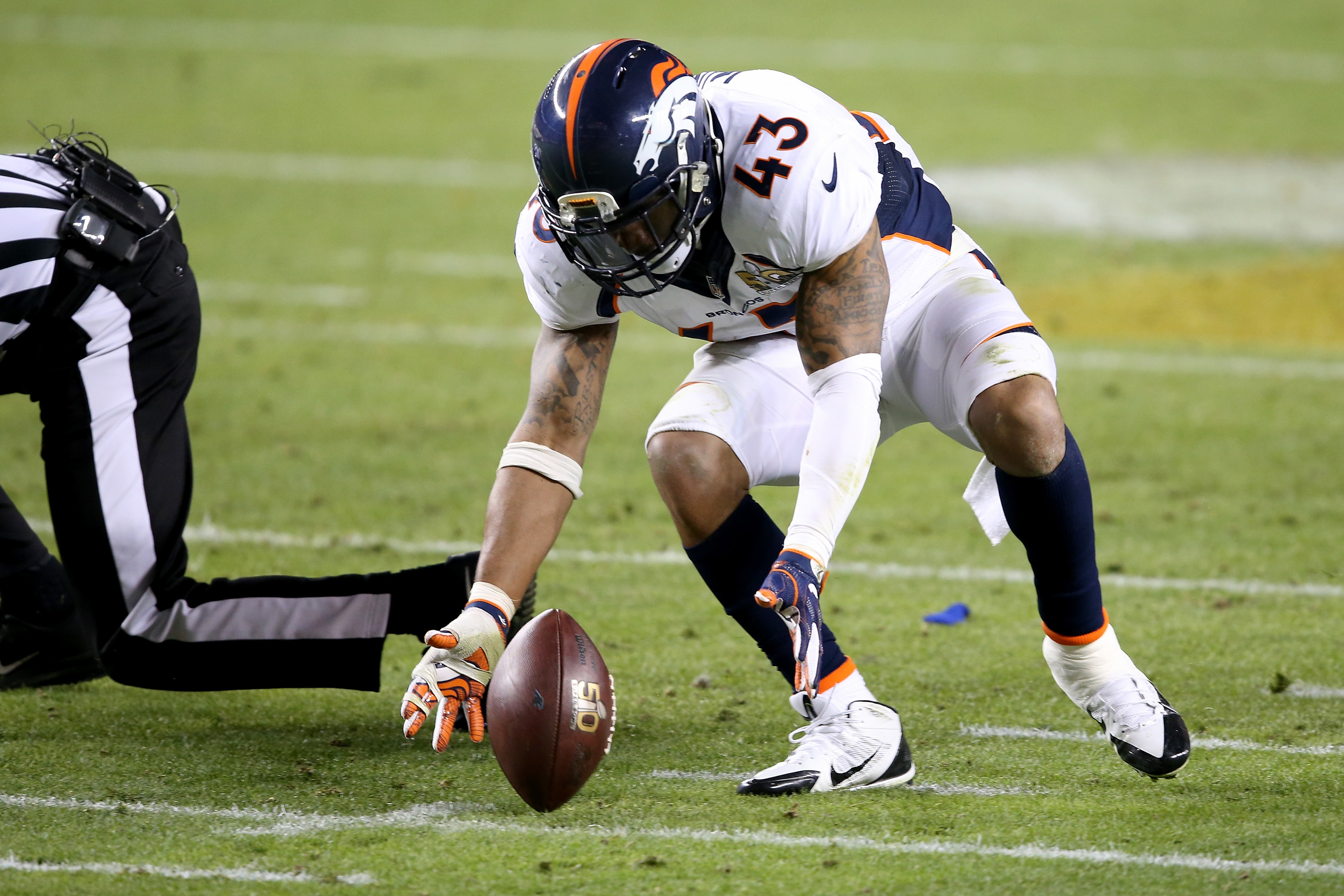 Broncos release Pro Bowl safety T.J. Ward