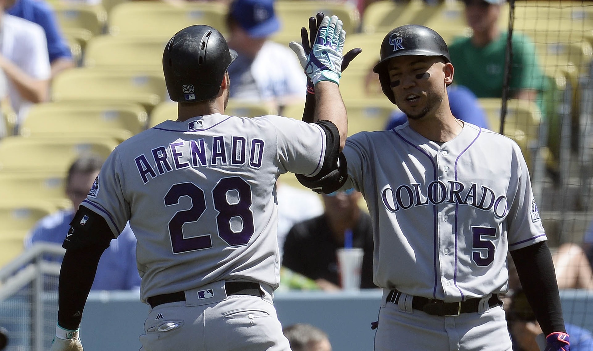 Dodgers finish sweep of Rockies, Sports