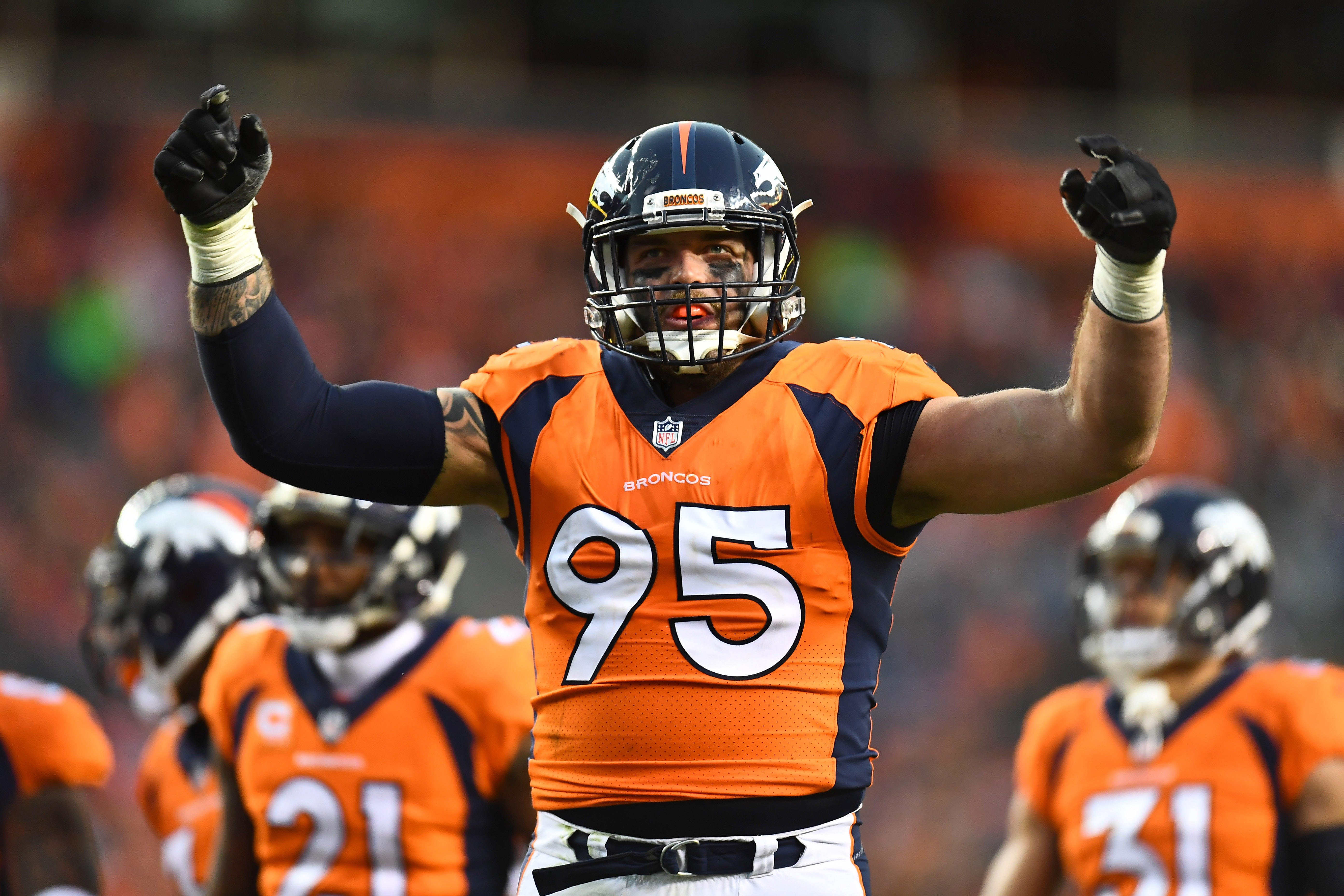 Dr. Watkins tells Derek Wolfe to stop playing football rest of season