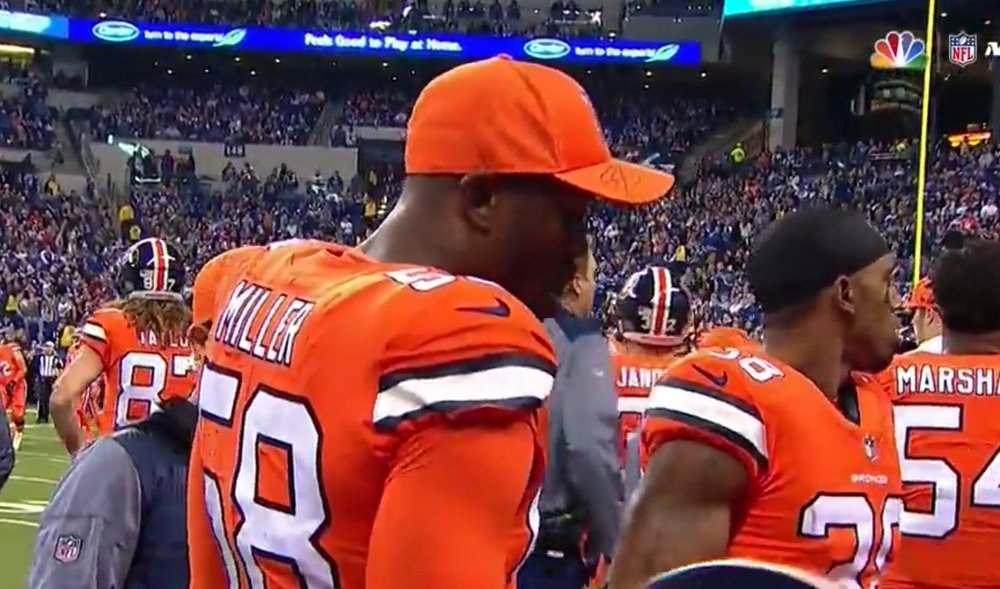 Von Miller explains why he signed his own hat