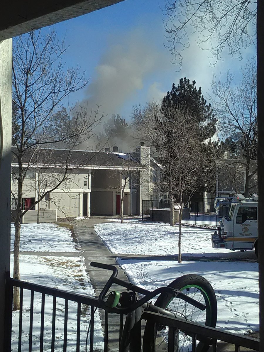 Person taken to hospital after Denver apartment fire | 9news.com