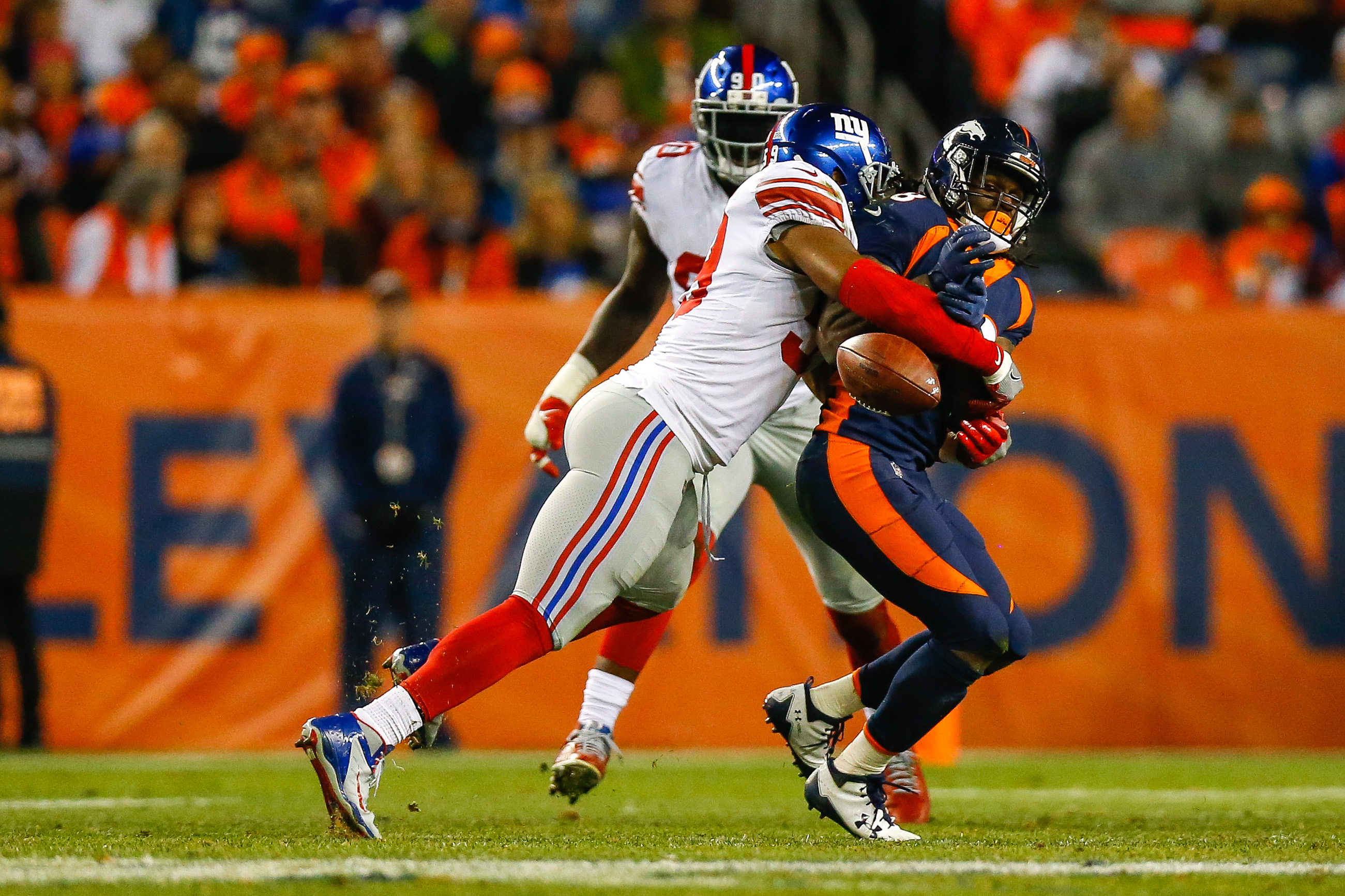 The best and worst Broncos against the New York Giants according