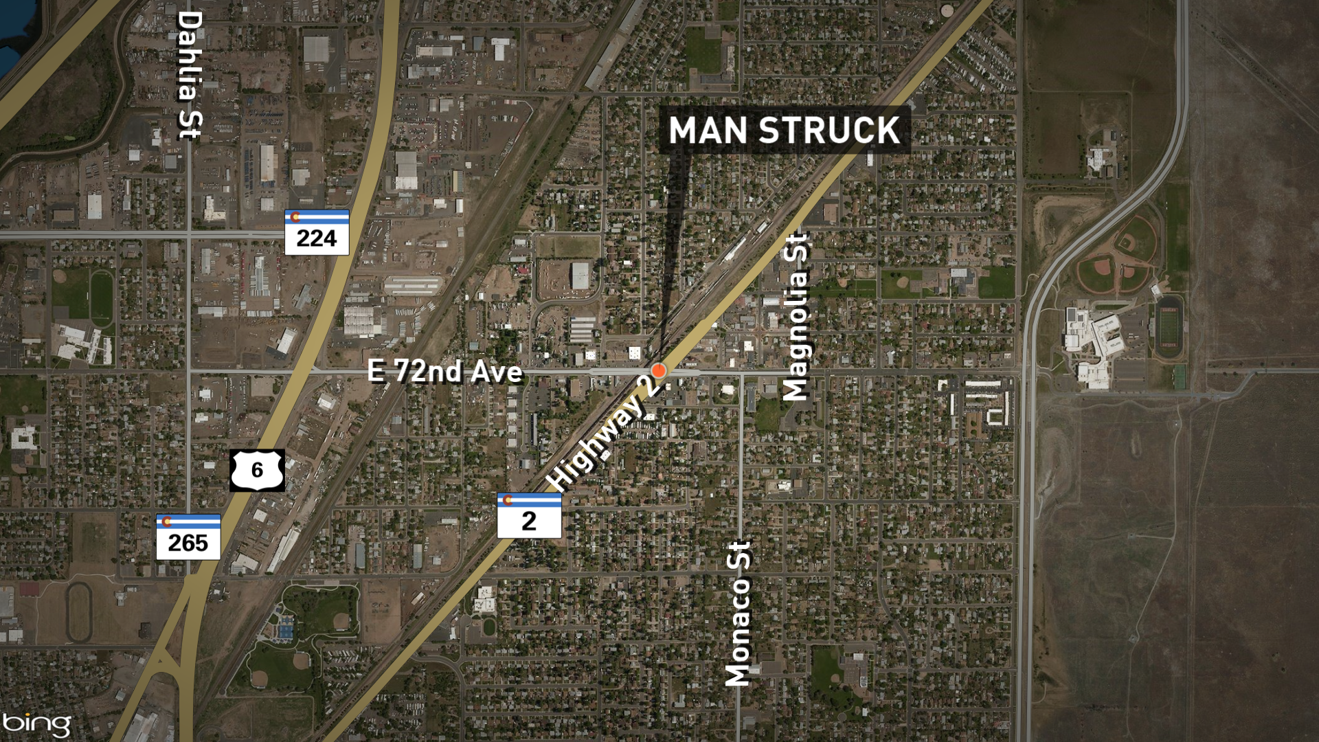 Man hit, killed by train near Colorado Highway 2 in Commerce City ...