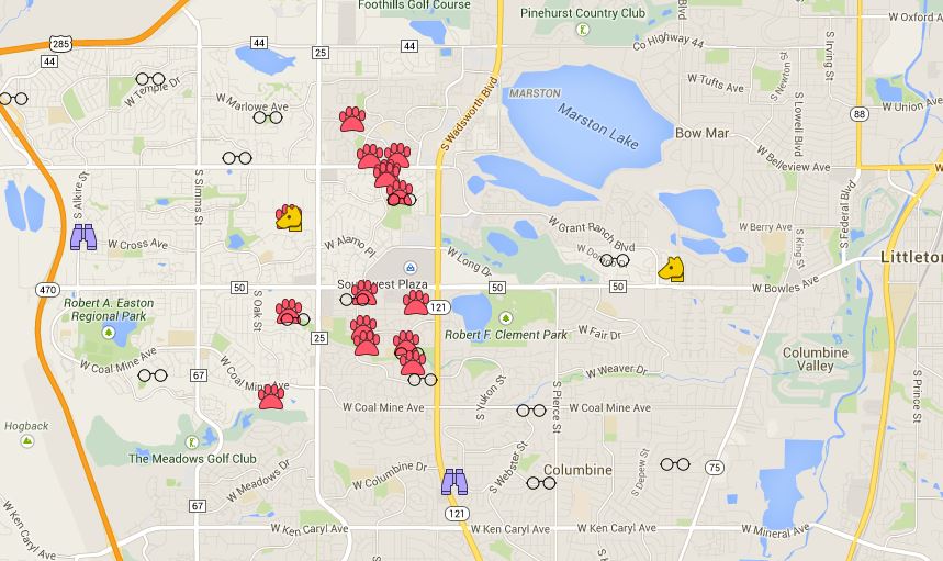 Map tracks JeffCo coyote sightings, attacks | 9news.com