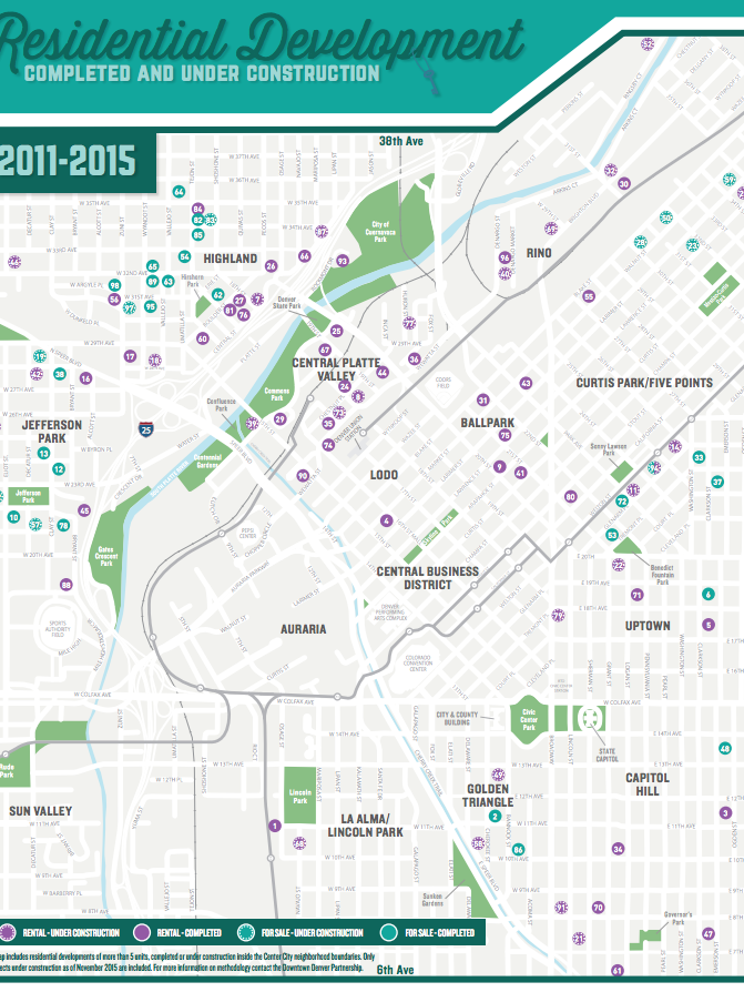 Downtown Denver's population nears 73,000 | 9news.com