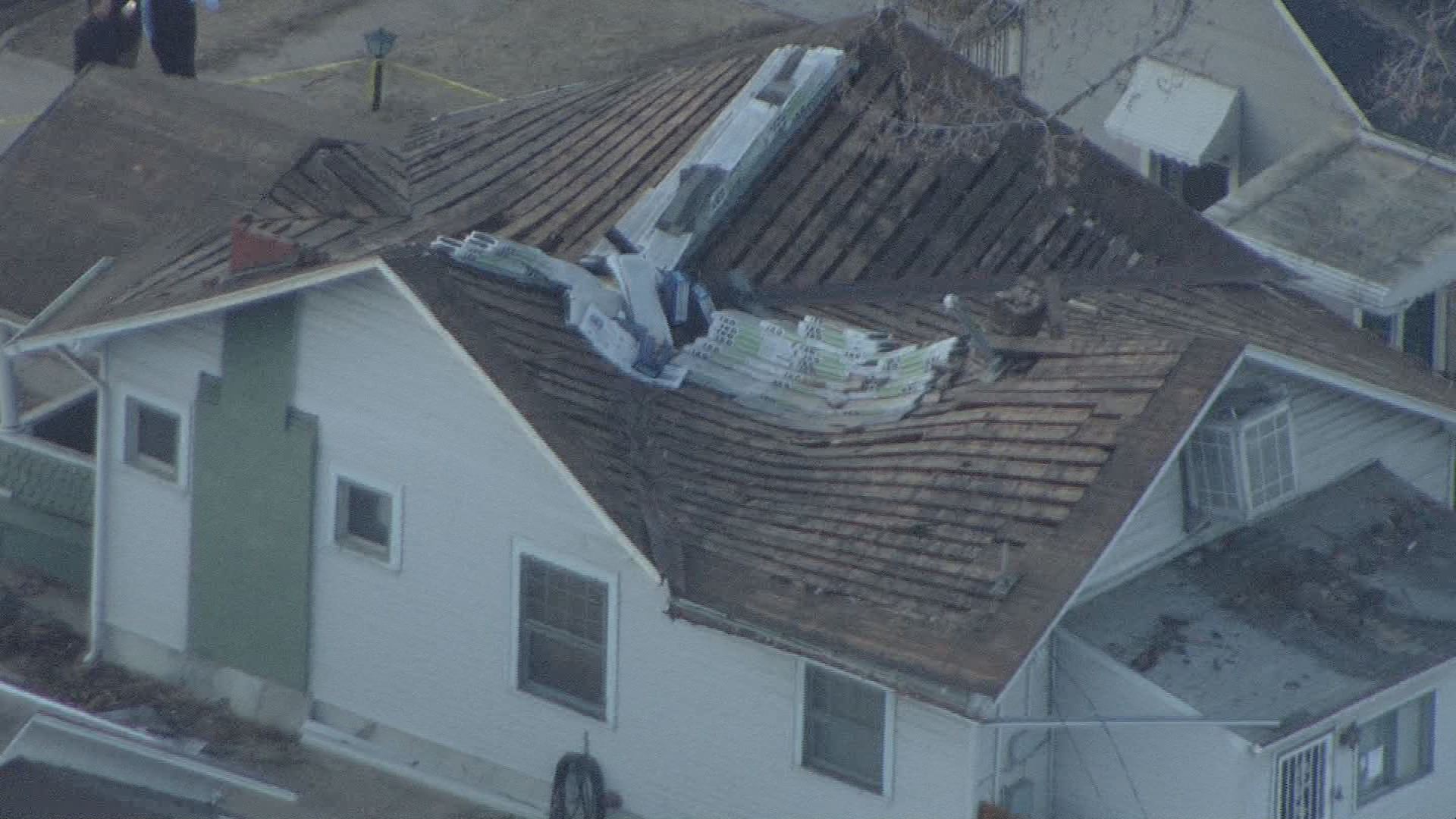 No injuries reported after roof collapse on South Bannock | 9news.com