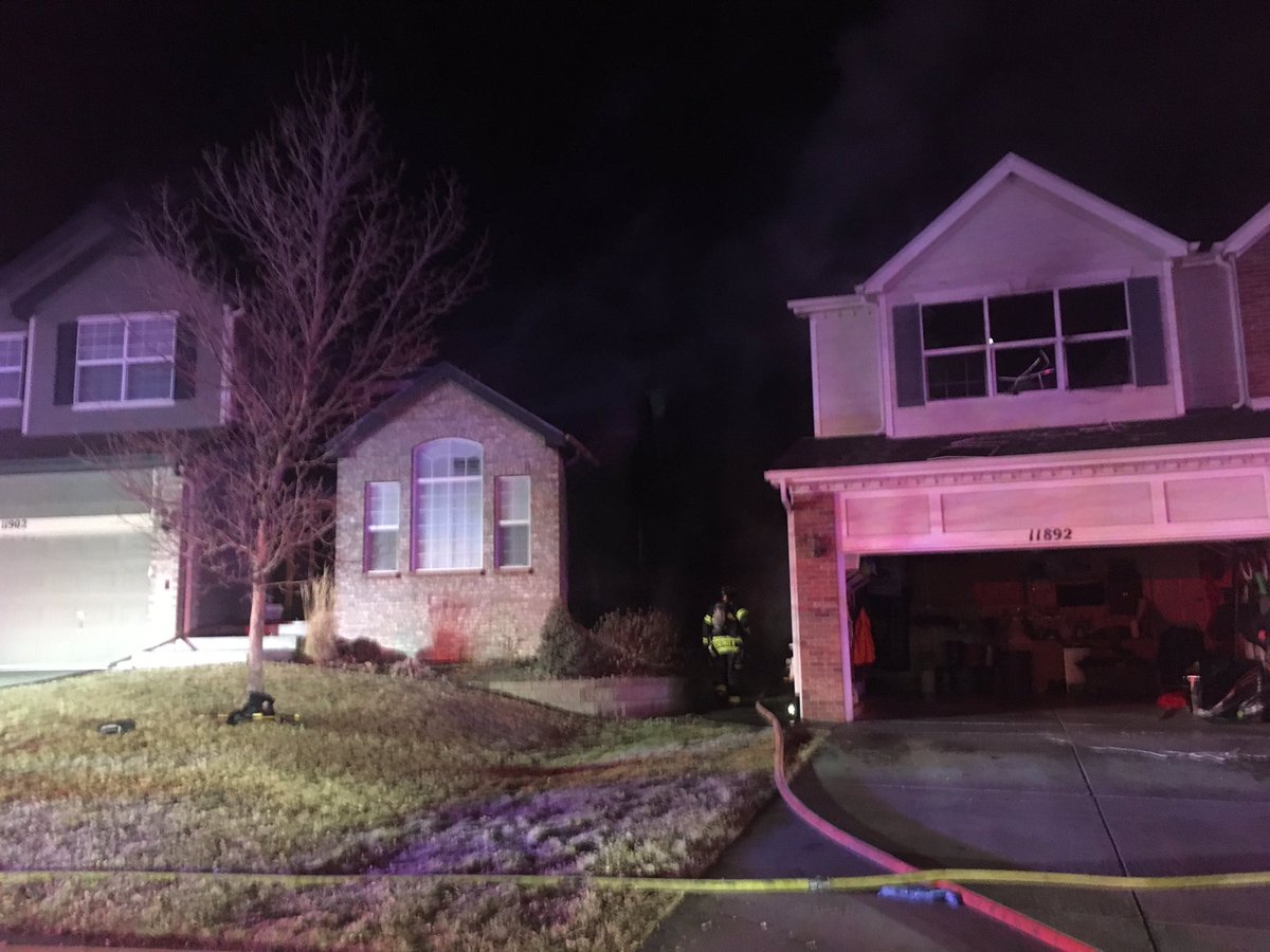 2 homes catch fire Friday night in southeast Parker | 9news.com