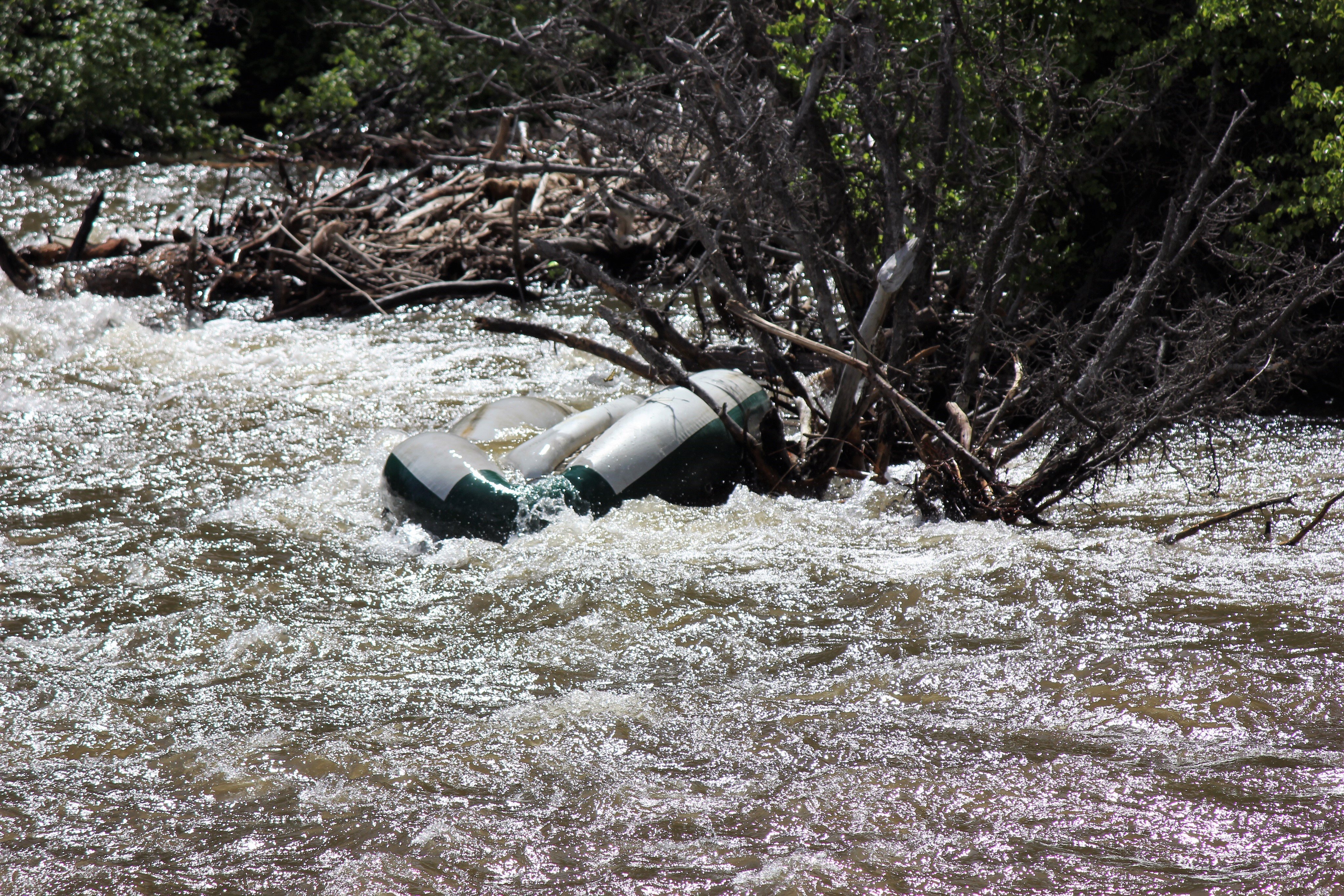 Possibly stolen raft capsizes upstream from ‘Dead Cow' rapid | 9news.com